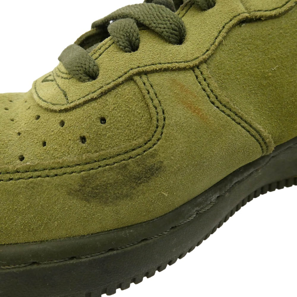 NIKE ナイキ 315123-302 Air Force 1 Mid Legion Green エアフォース1 ミッド リージョン グリーン ハイカット スニーカー カーキ系 26.5cm【中古】