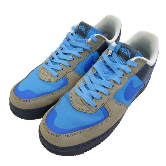 NIKE ナイキ HF5516-001 × Stash Air Force 1 Low SP Soft Grey and Harbor Blue 2024 スタッシュ エアフォース1 ロー SP ソフトグレー アンド ハーバーブルー ローカット スニーカー マルチカラー系 27cm【中古】