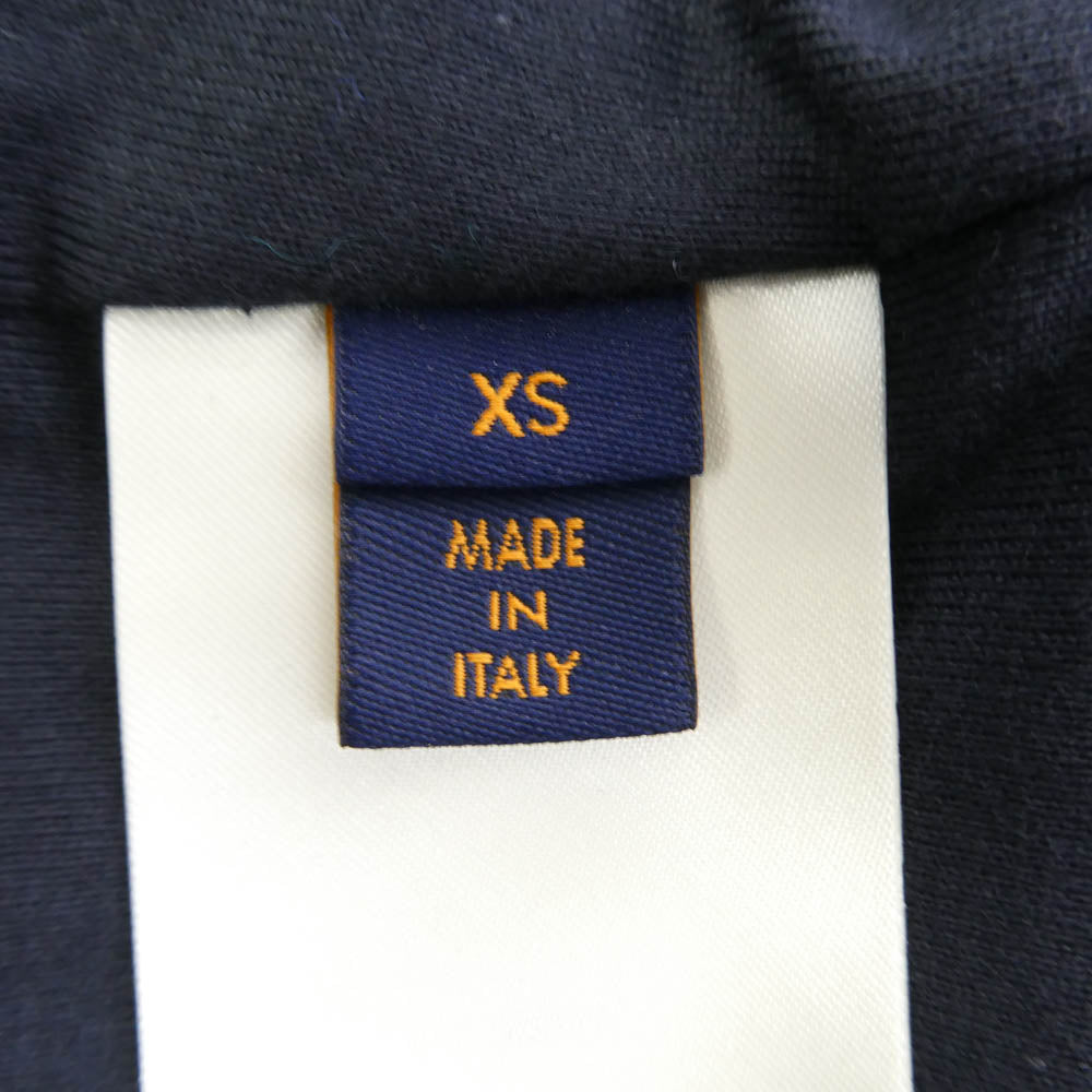 LOUIS VUITTON ルイ・ヴィトン 23SS HOY15W モノグラム ジャカード カモ ボア フリース ジャケット ブルゾン グリーン系 ネイビー系 XS【新古品】【未使用】【中古】