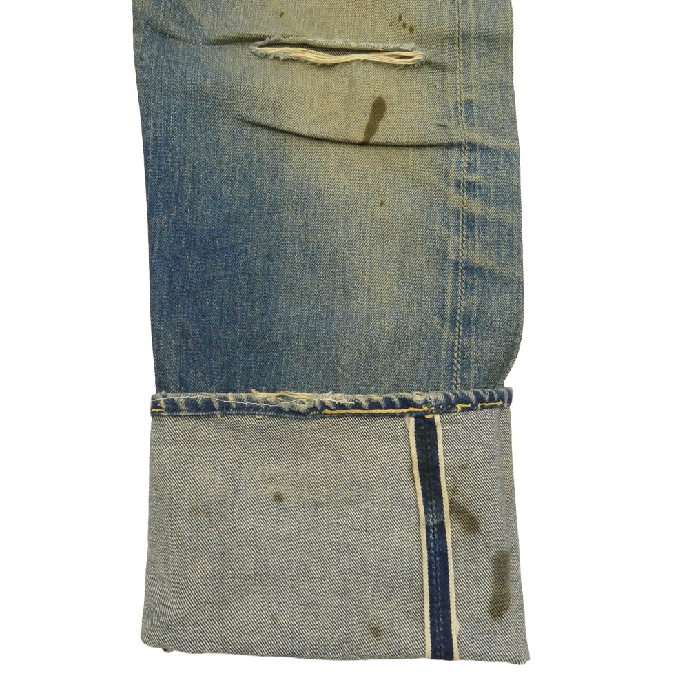 Levi's リーバイス 501XX 60s ボタン裏W刻印 両面Rタブ サークルR センターオフセット デニム パンツ ブルー系 不明【中古】