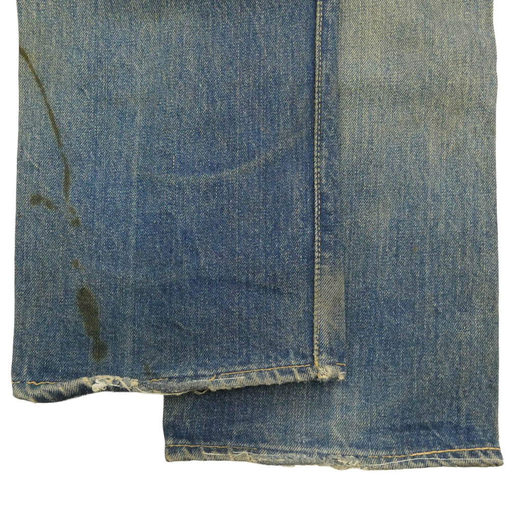 Levi's リーバイス 501XX 60s ボタン裏W刻印 両面Rタブ サークルR センターオフセット デニム パンツ ブルー系 不明【中古】