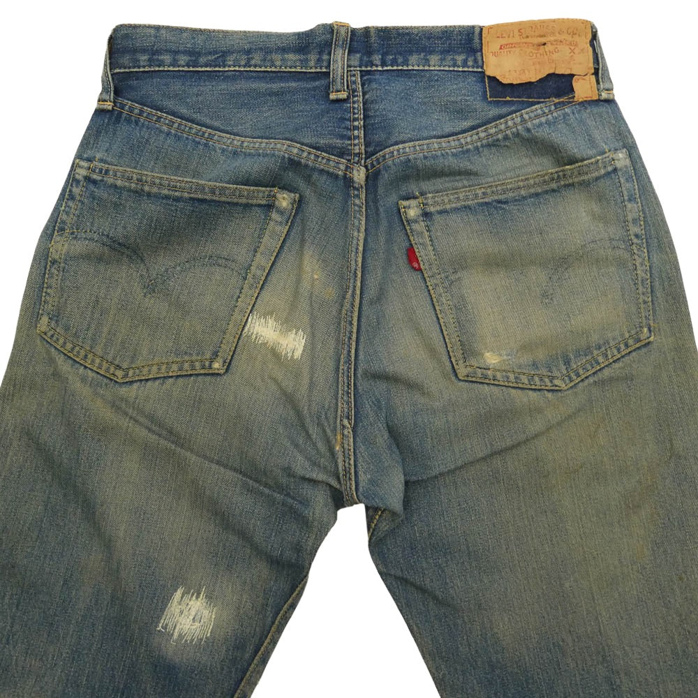 Levi's リーバイス 501XX 60s ボタン裏W刻印 両面Rタブ サークルR センターオフセット デニム パンツ ブルー系 不明【中古】