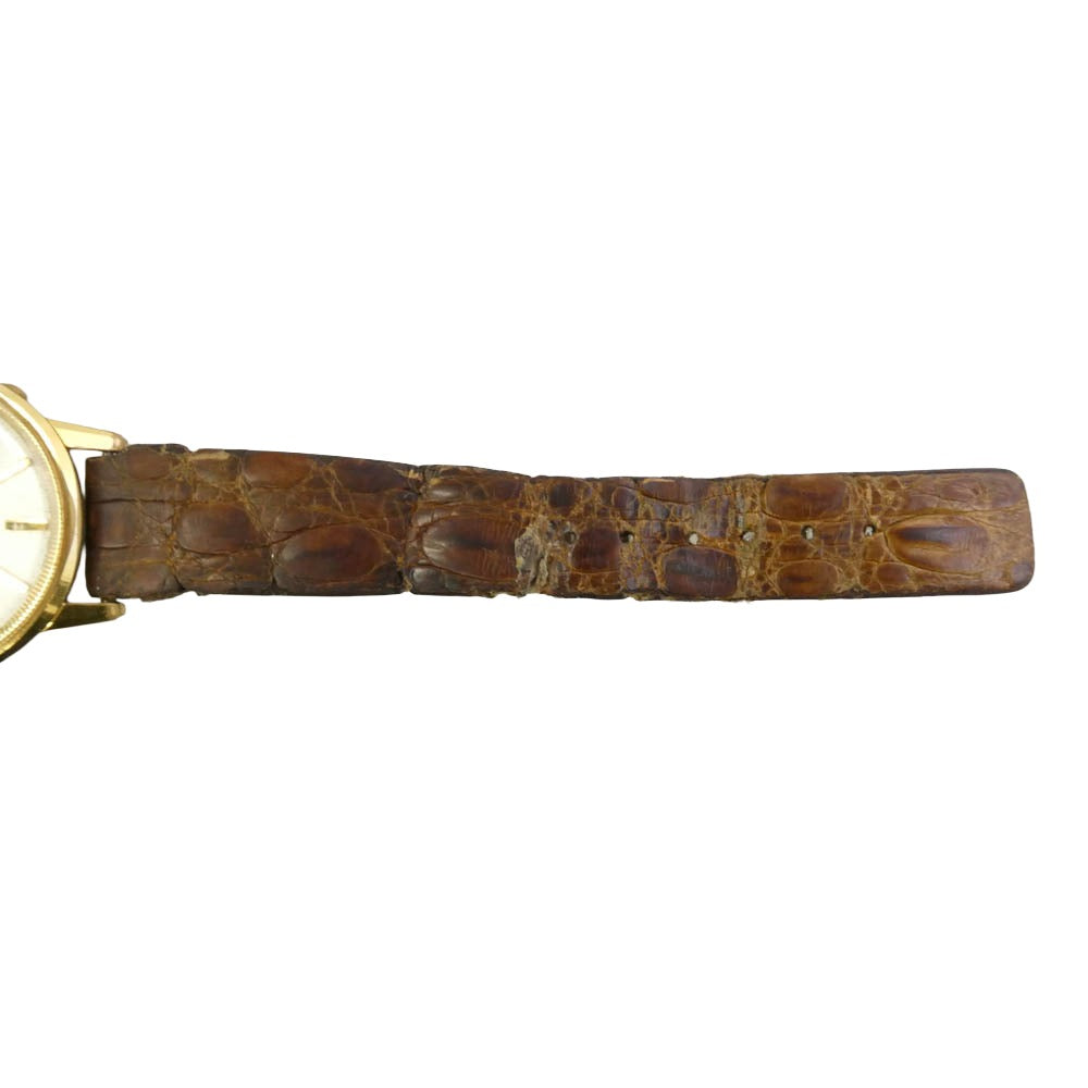 SEIKO セイコー Seikomatic slimdate セイコー マチック スリム デイト 自動巻き 腕時計 ウォッチ ゴールド系 ホワイト系【中古】
