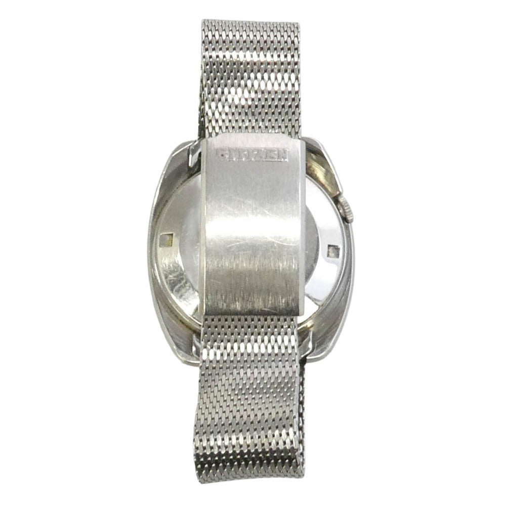 CITIZEN シチズン 4-770170-K LEOPARD レオパール 自動巻き 腕時計 ウォッチ シルバー系【中古】