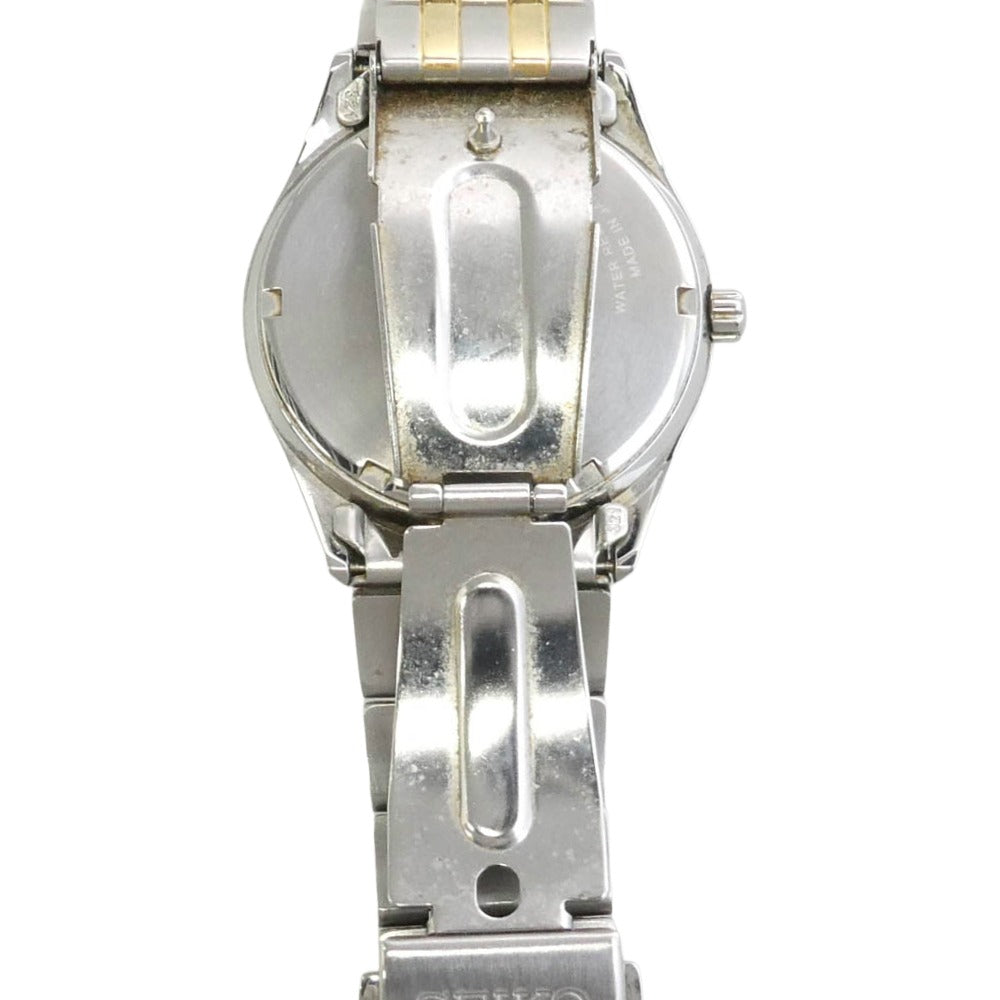 SEIKO セイコー V158-0BA0 セレクション スピリット ソーラー 腕時計 ウォッチ シルバー系 ゴールド系【中古】