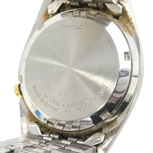 SEIKO セイコー 7S26-3110 5 ファイブ ゴールド文字盤 自動巻き 腕時計 ウォッチ ゴールド系 シルバー系【中古】