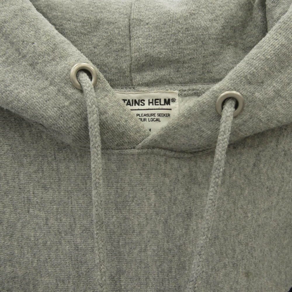 キャプテンズヘルム x Glimpse And Cc 1St Anniversary Hooded グリンプス アニバーサリー フーディー スウエット パーカー グレー系 M【中古】