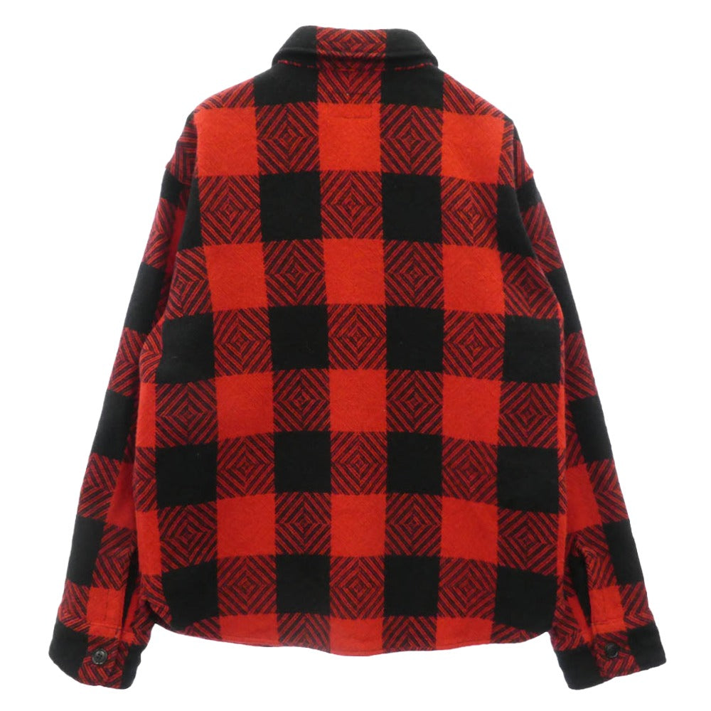 TENDERLOIN テンダーロイン T-BUFFALO SHT バッファロー ウール チェック ジャケット レッド系 ブラック系【中古】