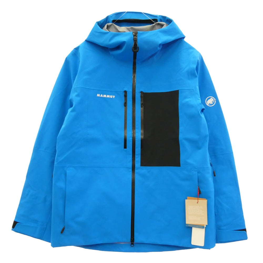 MARMOT マーモット 1010-30990 Stoney HS Hooded Jacket ストーニー ハードシェル フーデッド ジャケット アジアンフィット ナイロン ジャケット L ブルー系 XL【新古品】【未使用】【中古】