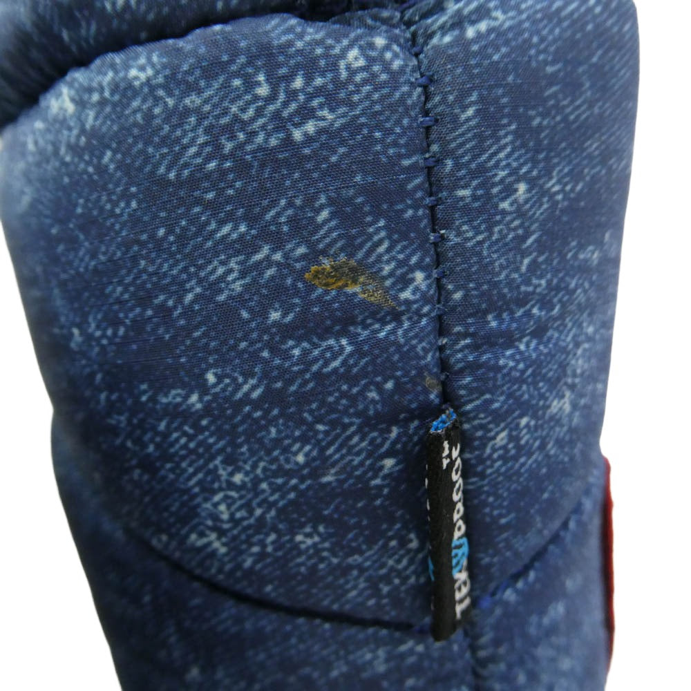 THE NORTH FACE ノースフェイス NF51784 NUPTSE BOOTIE WP V LOGOWAR ヌプシ ブーティ ウォータープルーフ ファイブ ロゴウェア ブーツ ネイビー系 25cm【中古】