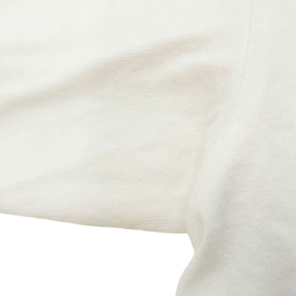 HUMAN MADE ヒューマンメイド × VERDY VICK TEE ヴィック ヴェルディ ロングスリーブ 長袖 Tシャツ カットソー ホワイト系 L【中古】