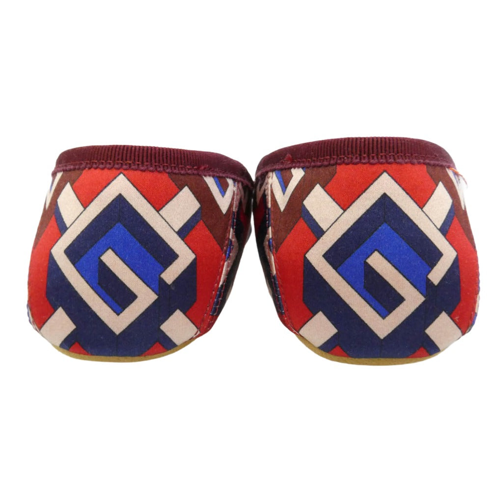 GUCCI グッチ 66238920T106499 Geometric G Print Slipper ジオメトリック プリント スリッパ ルームシューズ マルチカラー系 34【新古品】【未使用】【中古】