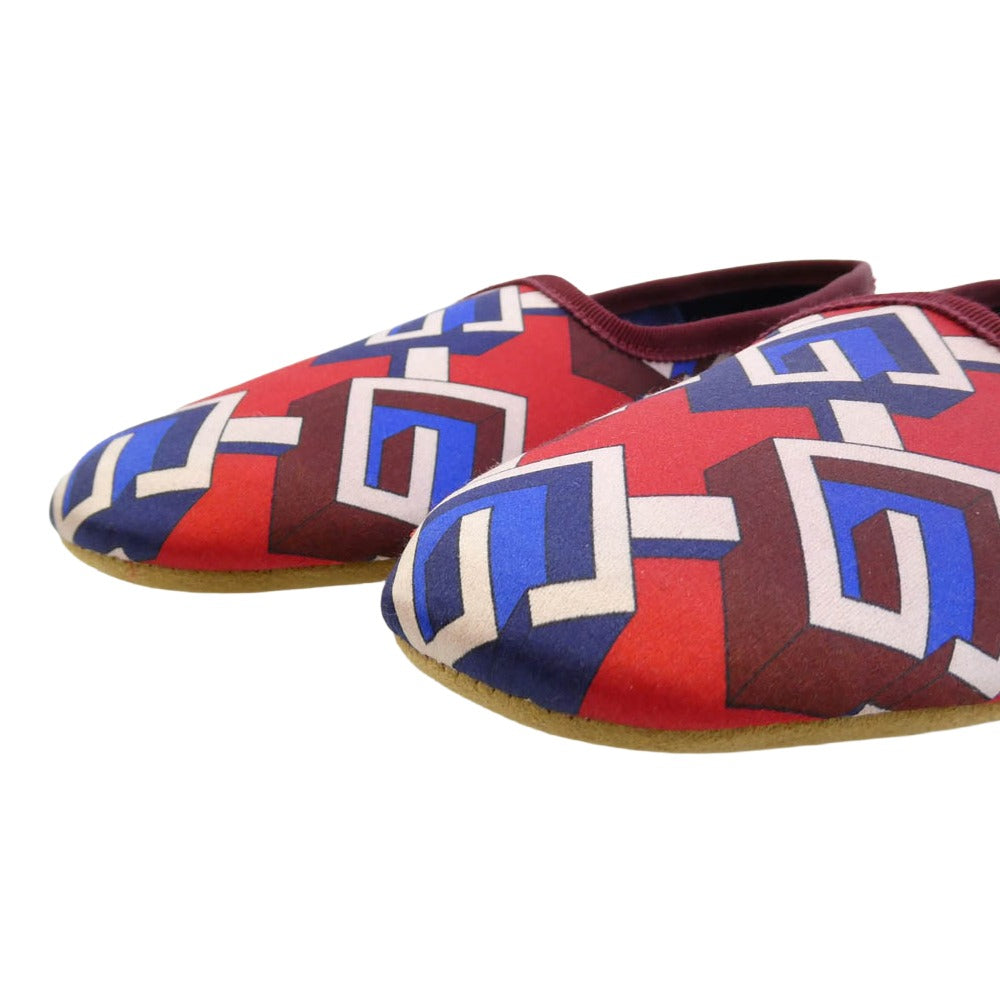 GUCCI グッチ 66238920T106499 Geometric G Print Slipper ジオメトリック プリント スリッパ ルームシューズ マルチカラー系 34【新古品】【未使用】【中古】