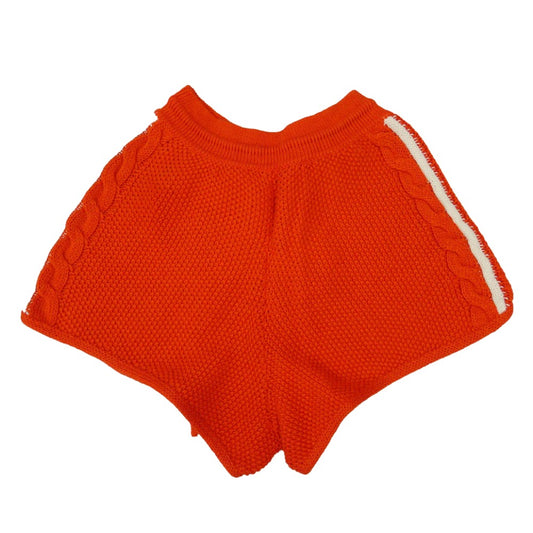 GUCCI グッチ adidas アディダス 693835 XKCDJ × adidas Knit Shorts アディダス ニット ショーツ ロゴ ショートパンツ オレンジ系 XS【新古品】【未使用】【中古】