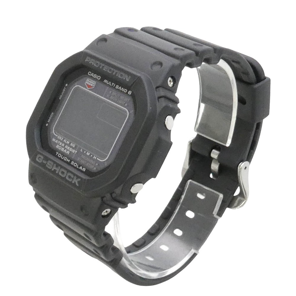 CASIO G-SHOCK カシオ ジーショック GW-M5610U-1JF 電波ソーラー デジタル ウォッチ 腕時計 ブラック系【中古】