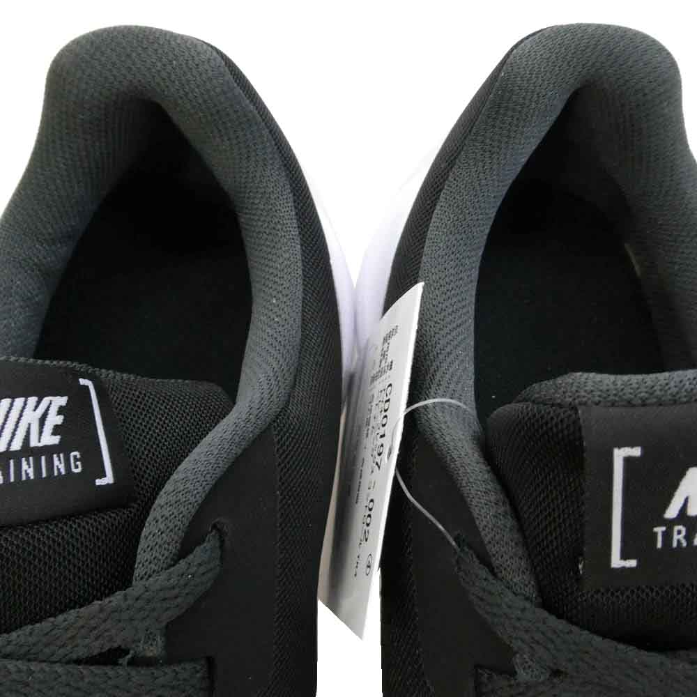 NIKE ナイキ CD0197-002 Flex Control 4 Black Dark Smoke Grey Smoke Grey White フレックス コントロール4 ローカット スニーカー ブラック系 ホワイト系 27.5cm【新古品】【未使用】【中古】