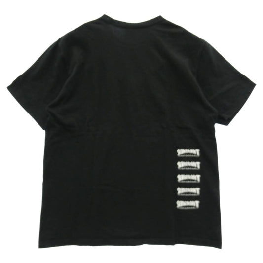 Supreme シュプリーム THRASHER スラッシャー 24AW × THRASHER BACK TAIL TEE スラッシャー バックテイル フロントプリント Tシャツ 半袖 カットソー ブラック系 L【中古】
