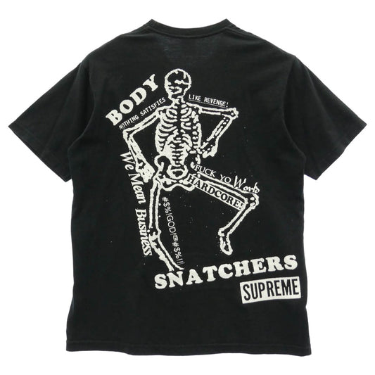 Supreme シュプリーム 23SS Body Snatchers Tee ボディー スナッチャー バックプリント Tシャツ 半袖 カットソー ブラック系 M【中古】