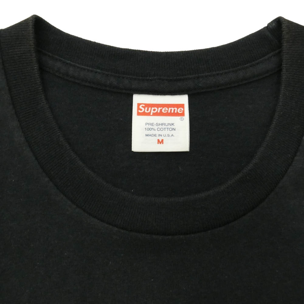 Supreme シュプリーム 23SS Body Snatchers Tee ボディー スナッチャー バックプリント Tシャツ 半袖 カットソー ブラック系 M【中古】