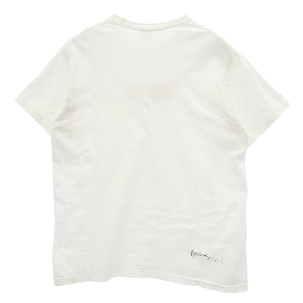 Supreme シュプリーム 22SS Ralph Steadman Box logo ラルフ ステッドマン ボックス ロゴ Tシャツ 半袖 カットソー ホワイト系 L【中古】