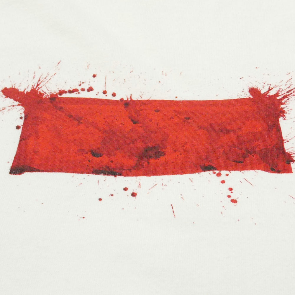 Supreme シュプリーム 22SS Ralph Steadman Box logo ラルフ ステッドマン ボックス ロゴ Tシャツ 半袖 カットソー ホワイト系 L【中古】