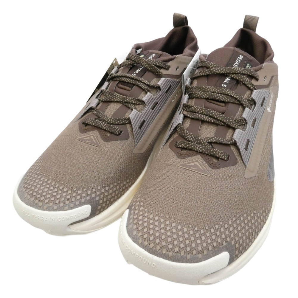 NIKE ナイキ HQ7494-200 Pegasus Trail 5 GORE-TEX SP ペガサス トレイル5 ゴアテックス SP ローカット ランニング スニーカー シューズ ブラウン系 27.5cm【新古品】【未使用】【中古】