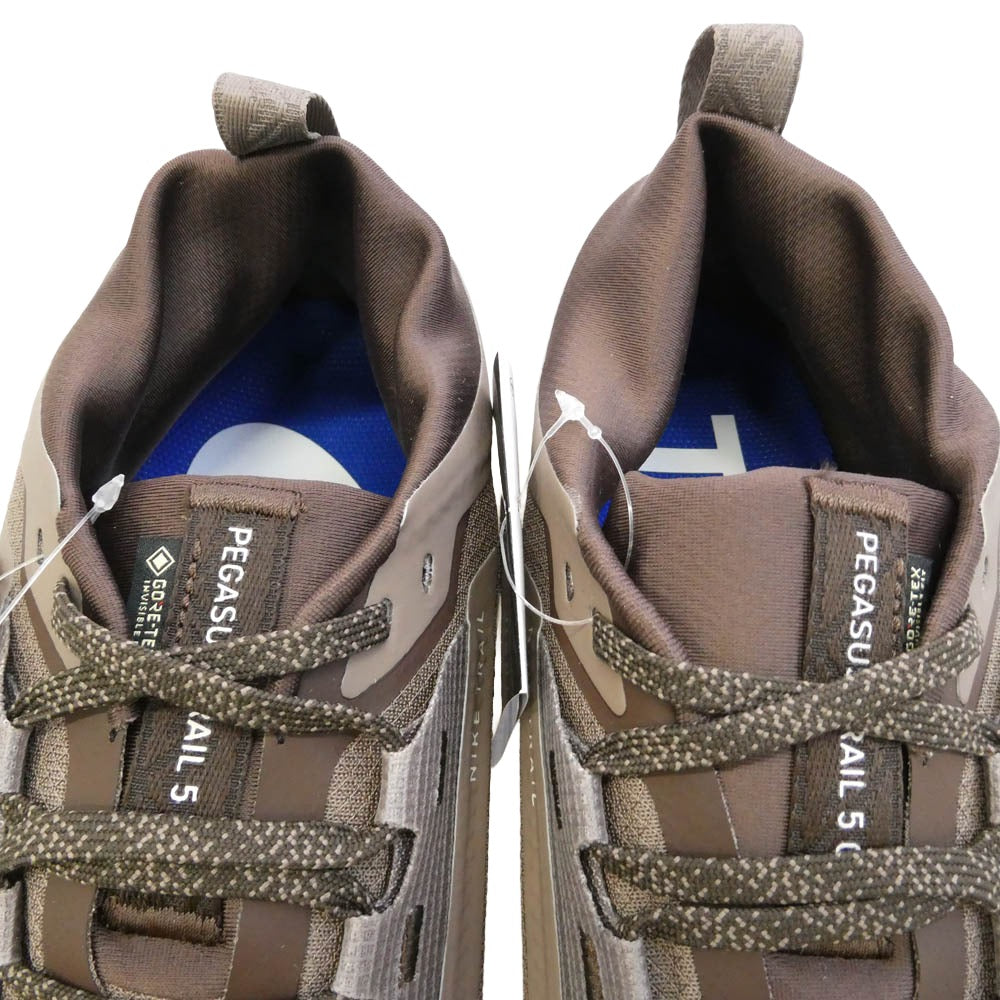 NIKE ナイキ HQ7494-200 Pegasus Trail 5 GORE-TEX SP ペガサス トレイル5 ゴアテックス SP ローカット ランニング スニーカー シューズ ブラウン系 27.5cm【新古品】【未使用】【中古】