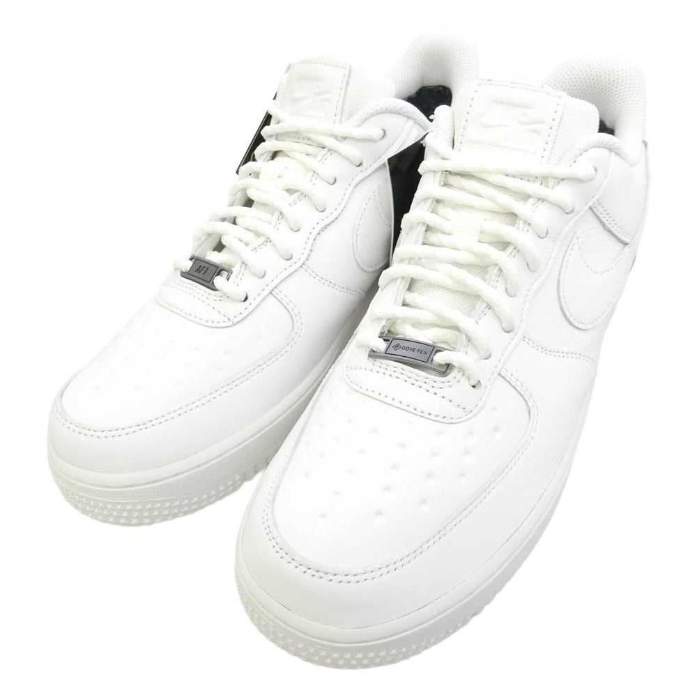 NIKE ナイキ HV5953-100 Air Force 1 Low GORE-TEX Vibram Summit White AF1 エアフォース1 ロー ゴアテックス ビブラム サミットホワイト ローカット スニーカー ホワイト系 27.5cm【新古品】【未使用】【中古】