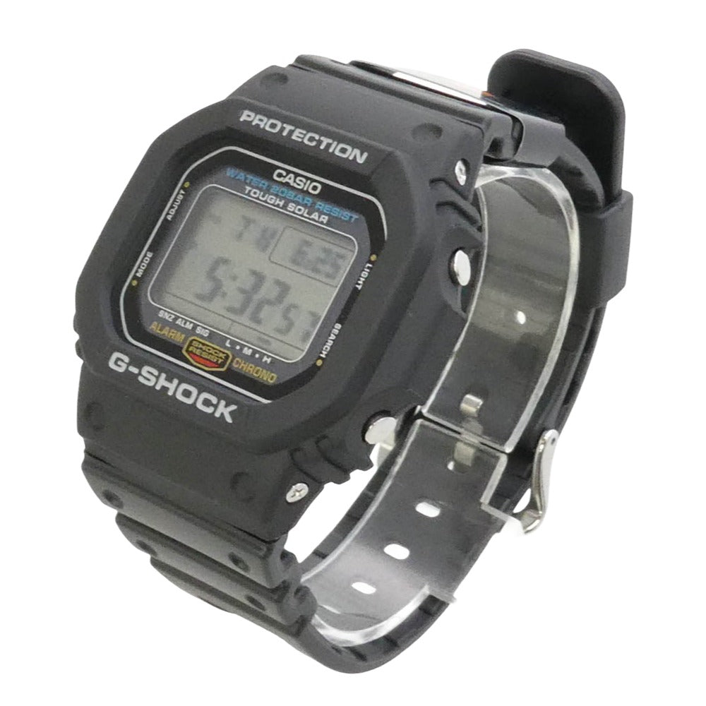 G-SHOCK ジーショック G-5600UE-1JF 5600 タフソーラー 時計 ウォッチ ブラック系【極上美品】【中古】