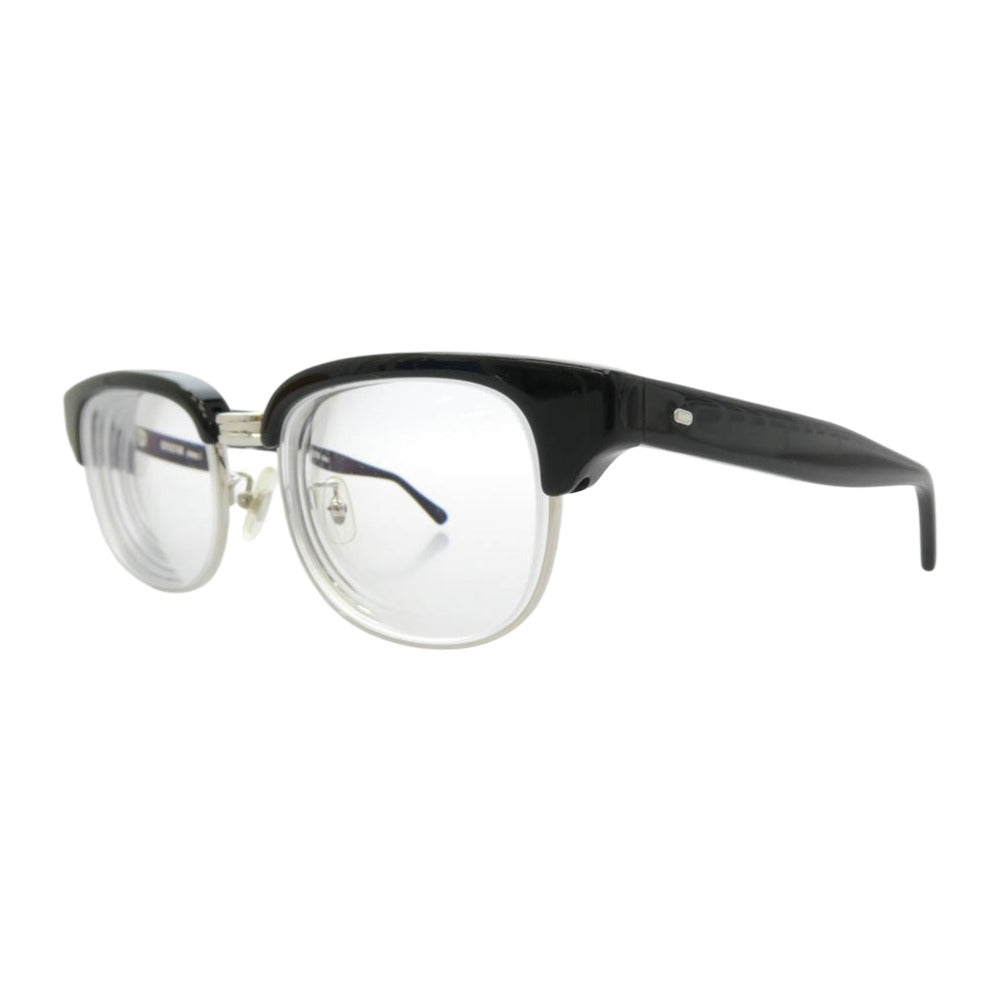 EFFECTOR エフェクター delay ii ディレイツー 眼鏡 メガネ アイウェア 度入り ブラック系 クリア系【中古】