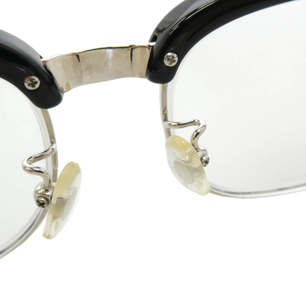EFFECTOR エフェクター delay ii ディレイツー 眼鏡 メガネ アイウェア 度入り ブラック系 クリア系【中古】