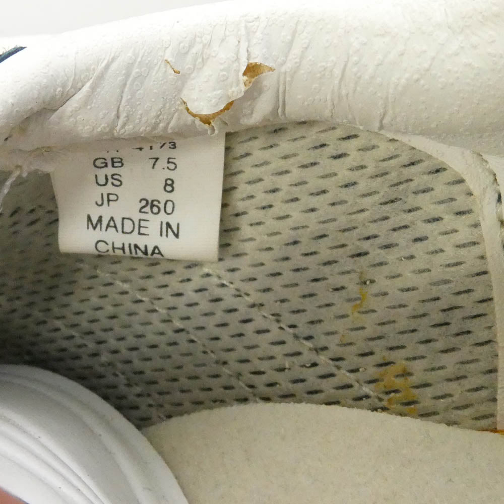 adidas アディダス 034879 観賞用 95年製 GAZZELLE 2 ガゼル ガッツレー2 スエード スニーカー ネイビー系 ホワイト系 26cm【中古】