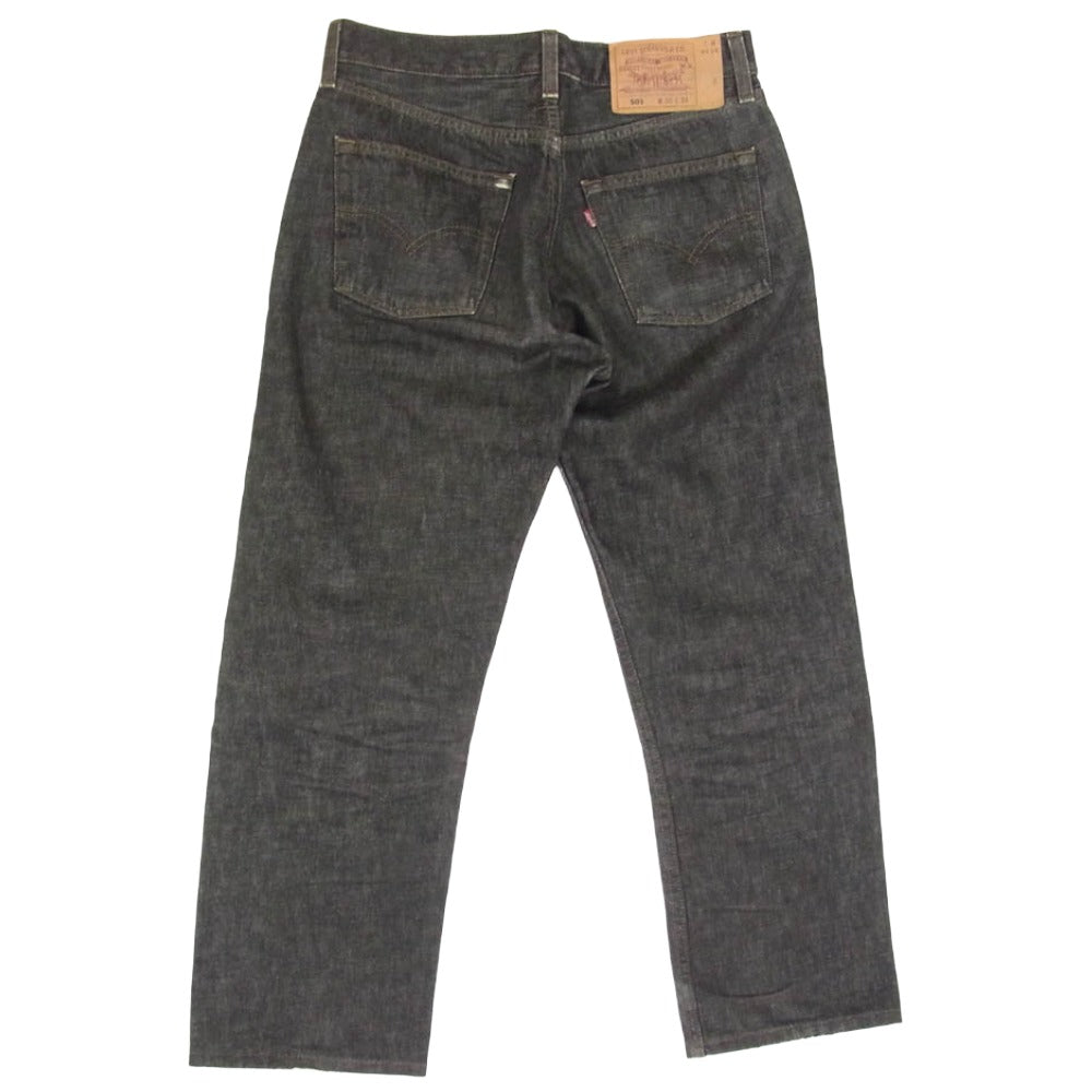 Levi's リーバイス 00s USA製 501 ボタン裏553 ブラック デニムパンツ ブラック系 30【中古】