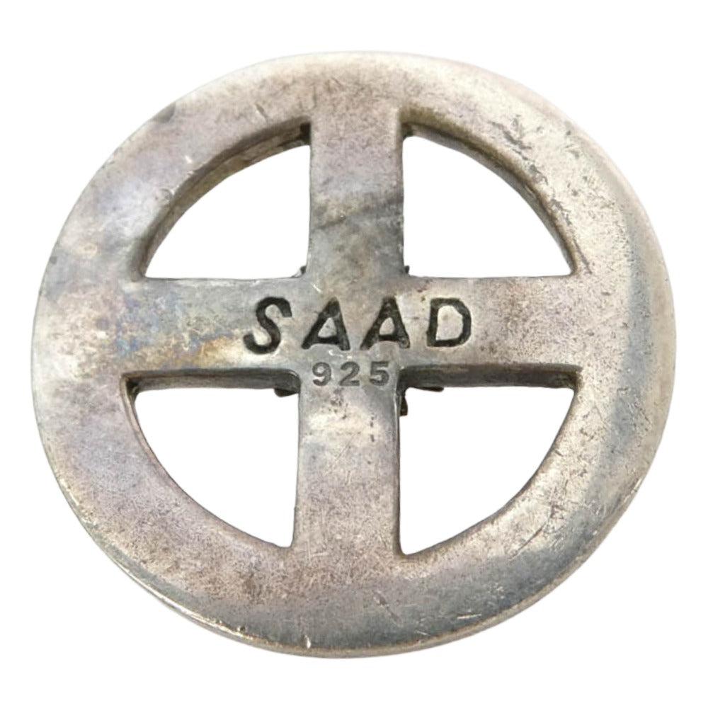 SAAD サード 太陽神 アラベスク メディスン ホイール ペンダントトップ シルバー系 ゴールド系【中古】