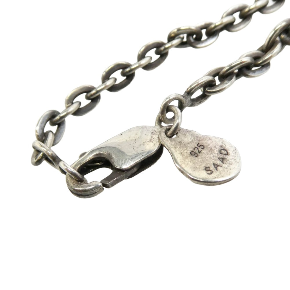 SAAD サード チェーン シルバー ネックレス シルバー系【中古】