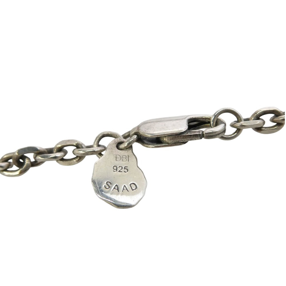 SAAD サード チェーン シルバー ネックレス シルバー系【中古】