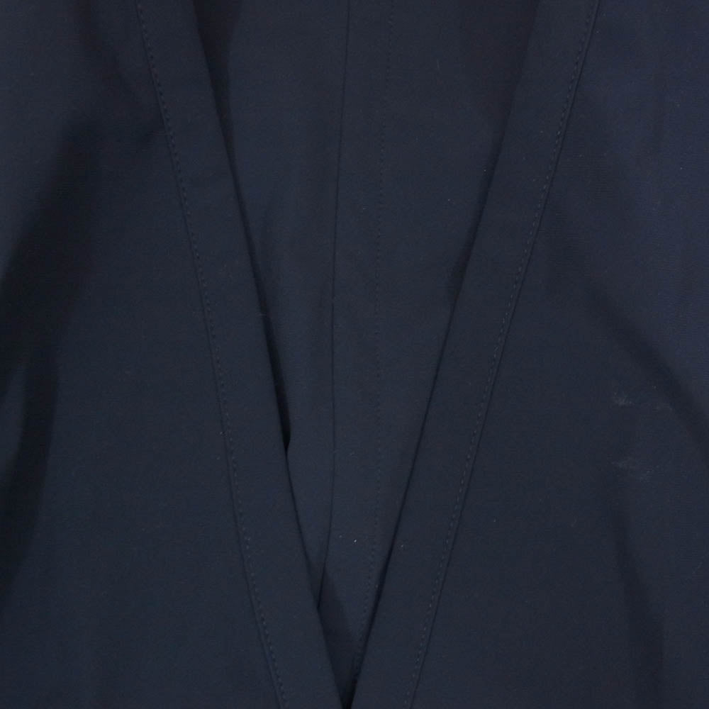 ZUCCa ズッカ CZ24FD951 ナイロン ノーカラー ジャケット ネイビー系 XS【中古】