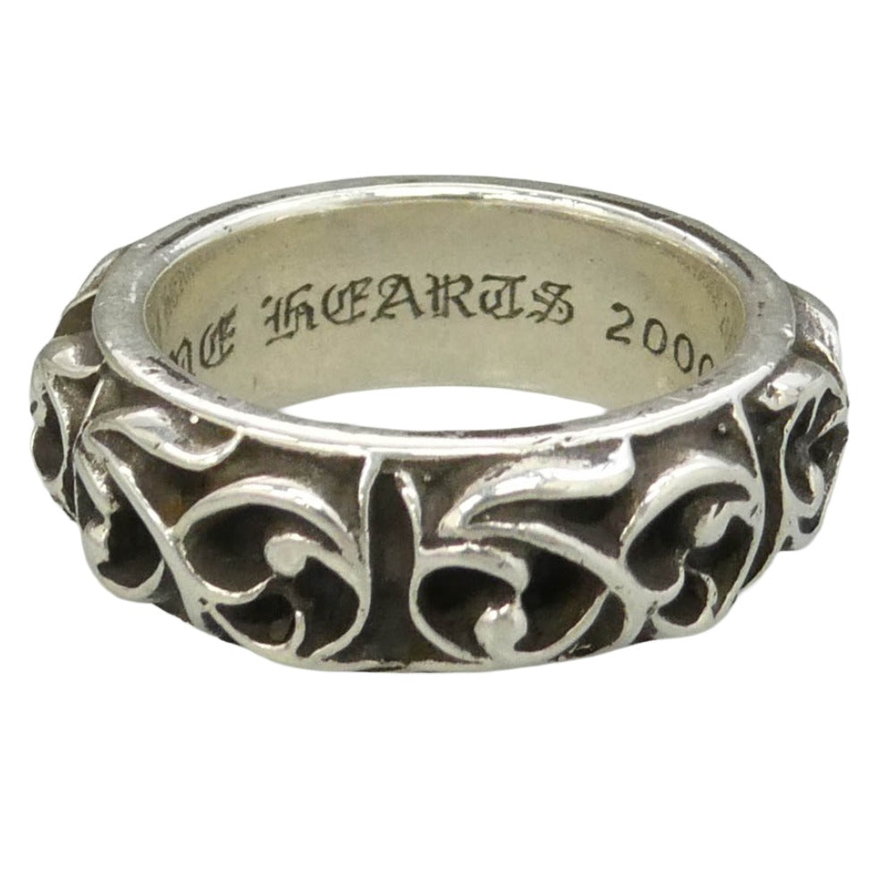 CHROME HEARTS クロムハーツ（原本無） ETRNITY VINE BAND エタニティヴァインバンド リング シルバー系 約18号【中古】