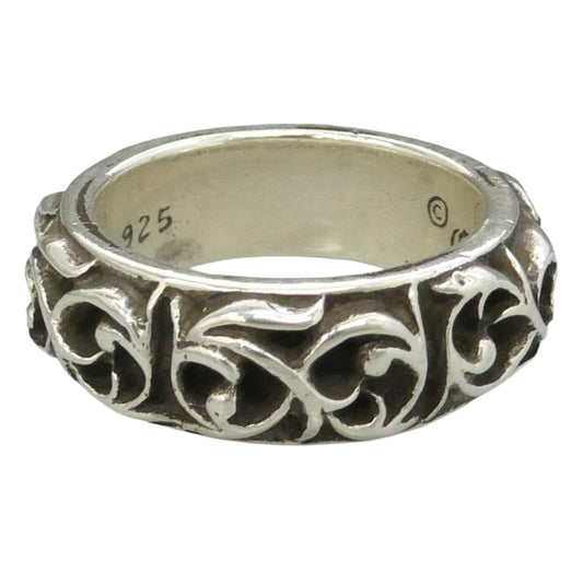 CHROME HEARTS クロムハーツ（原本無） ETRNITY VINE BAND エタニティヴァインバンド リング シルバー系 約18号【中古】