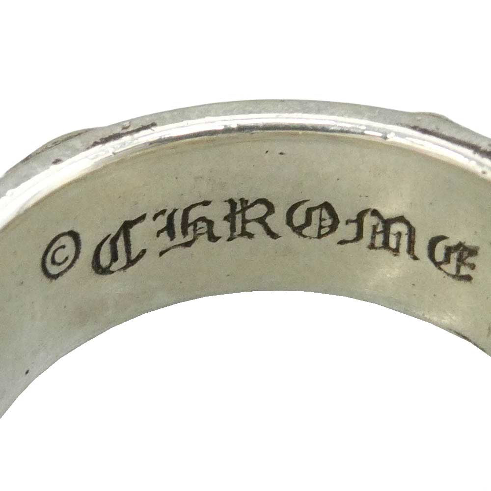 CHROME HEARTS クロムハーツ（原本無） ETRNITY VINE BAND エタニティヴァインバンド リング シルバー系 約18号【中古】