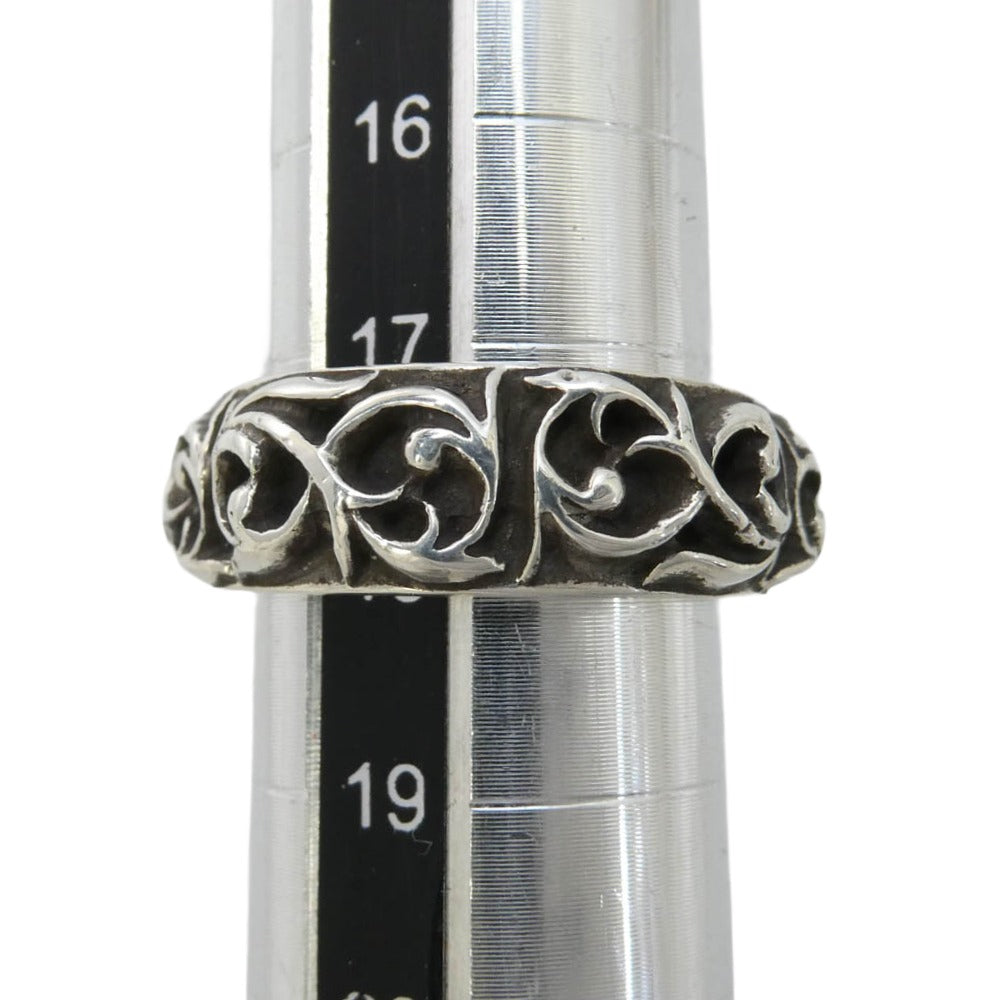 CHROME HEARTS クロムハーツ（原本無） ETRNITY VINE BAND エタニティヴァインバンド リング シルバー系 約18号【中古】