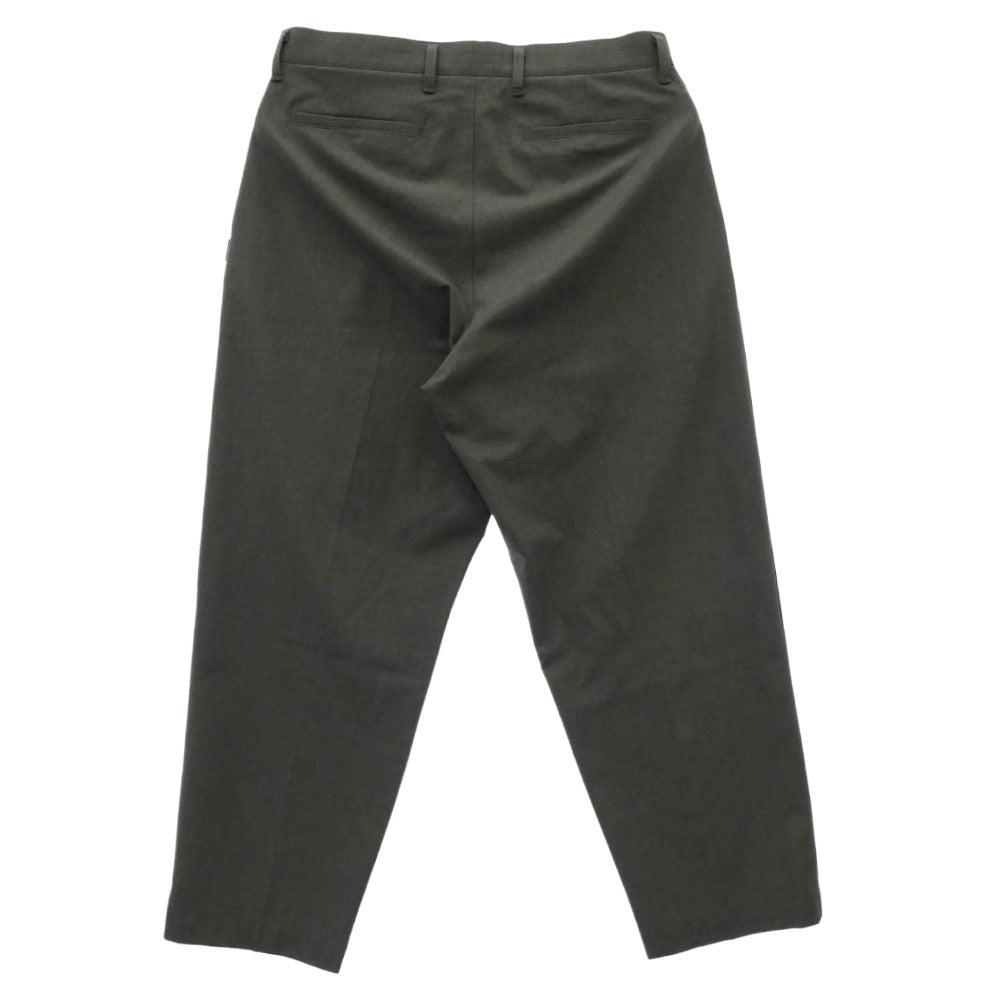 NEIGHBORHOOD ネイバーフッド 21SS 211AQNH-PTM02 TUCK ER-PT タック テーパード スラックスパンツ チャコール系 M【中古】