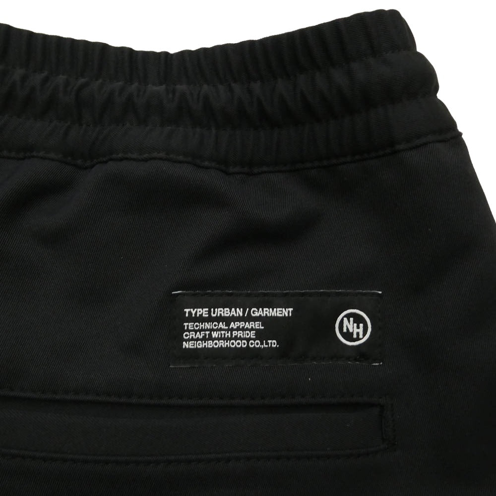 NEIGHBORHOOD ネイバーフッド 23SS 231AQNH-PTM01 BAGGY SILHOUETTE EASY PANTS バギーシルエット イージーパンツ ブラック系 M【中古】
