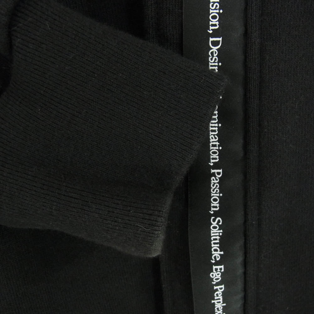 WTAPS ダブルタップス 23SS 231ATDT-CSM15 Clasper Sweater Cotton Black クラスパー セーター コットン スウェット カーディガン ブラック系 X04【中古】