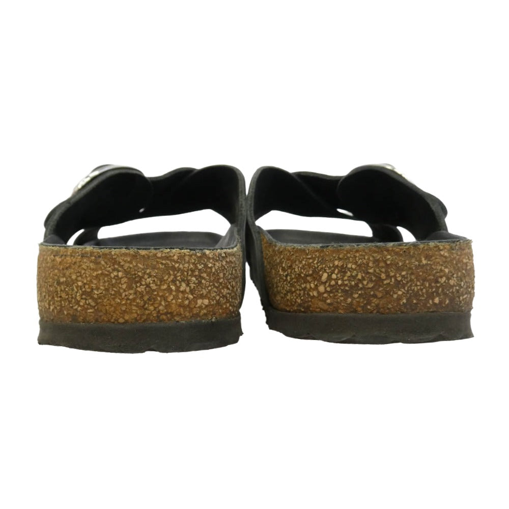 BIRKENSTOCK ビルケンシュトック Siena シエナ ビッグバックル サンダル 43 ブラック系 28cm【中古】