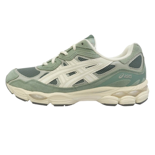 asics アシックス 1203A383-302 GEL-NYC IVY SMOKE GREY ゲルエヌワイシー ローカット スニーカー ライトグリーン系 28cm【極上美品】【中古】