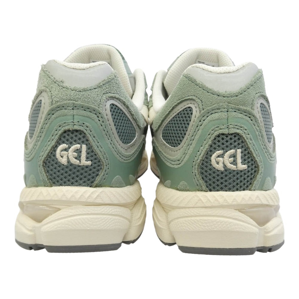 asics アシックス 1203A383-302 GEL-NYC IVY SMOKE GREY ゲルエヌワイシー ローカット スニーカー ライトグリーン系 28cm【極上美品】【中古】