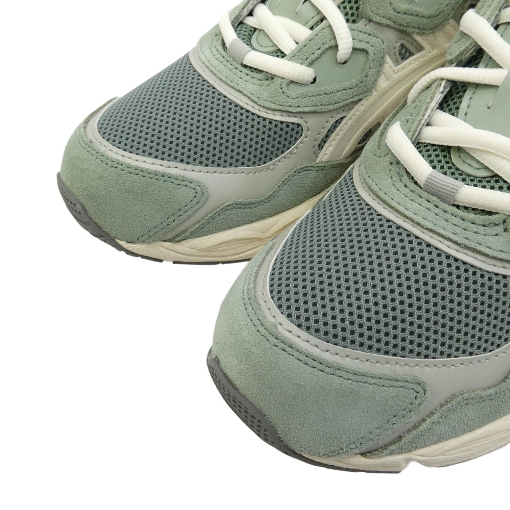 asics アシックス 1203A383-302 GEL-NYC IVY SMOKE GREY ゲルエヌワイシー ローカット スニーカー ライトグリーン系 28cm【極上美品】【中古】