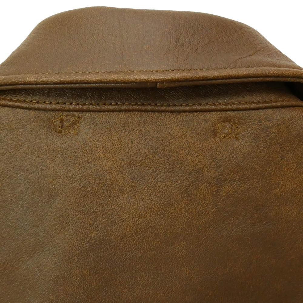 WAREHOUSE ウエアハウス WERBER LEATHER COAT Lot 2232 TYPE A-2 30周年 レザー フライト ジャケット ブラウン系 42【中古】