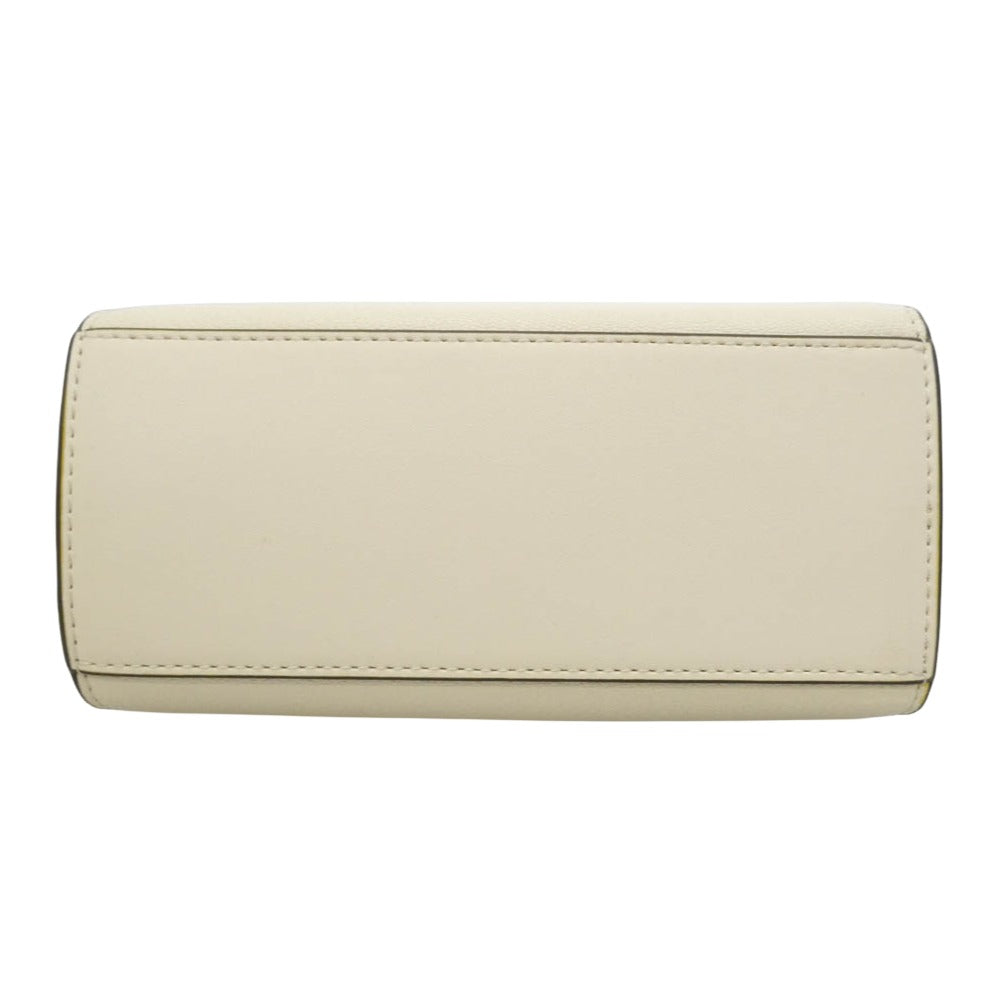 Michael Kors マイケルコース 35F4G4VC0L AVRIL アヴリル エクストラ スモール サッチェル 2WAY ハンドバッグ ベージュ系【極上美品】【中古】
